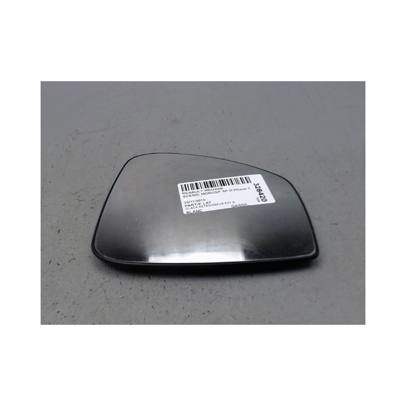 GLACE RETROVISEUR EXT D RENAULT SCENIC MONOSP. III Phase 1 2009-2011