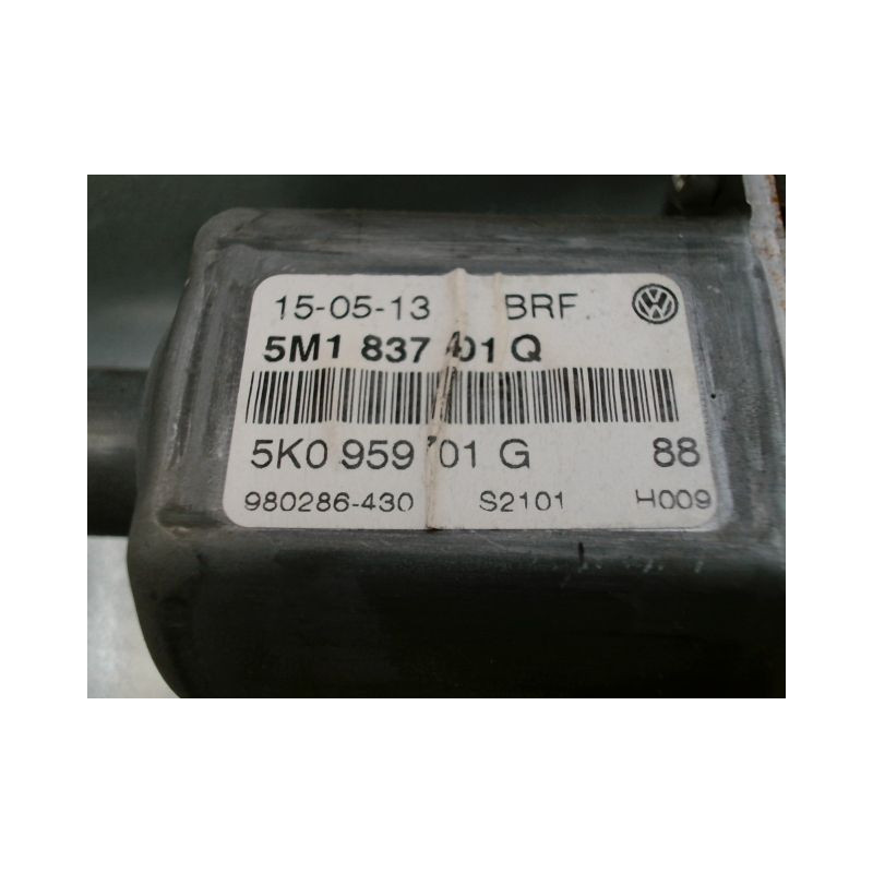 MECANISME LEVE-GLACE AVANT GAUCHE VOLKSWAGEN GOLF