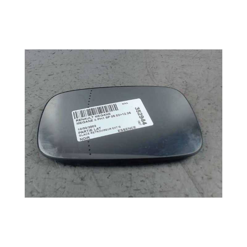 GLACE RETROVISEUR EXT G RENAULT MEGANE II PH1 02-05