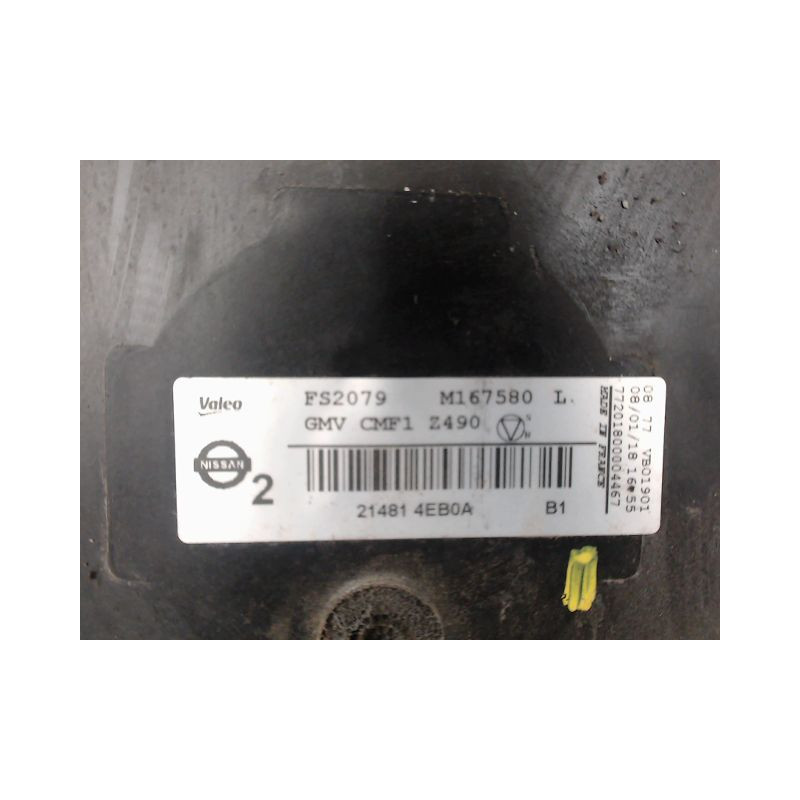 MOTEUR VENTILATEUR RADIATEUR NISSAN QASHQAI