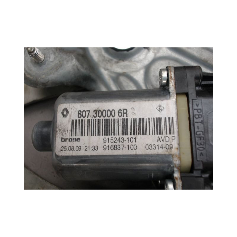 MECANISME LEVE-GLACE AVANT DROIT RENAULT MEGANE