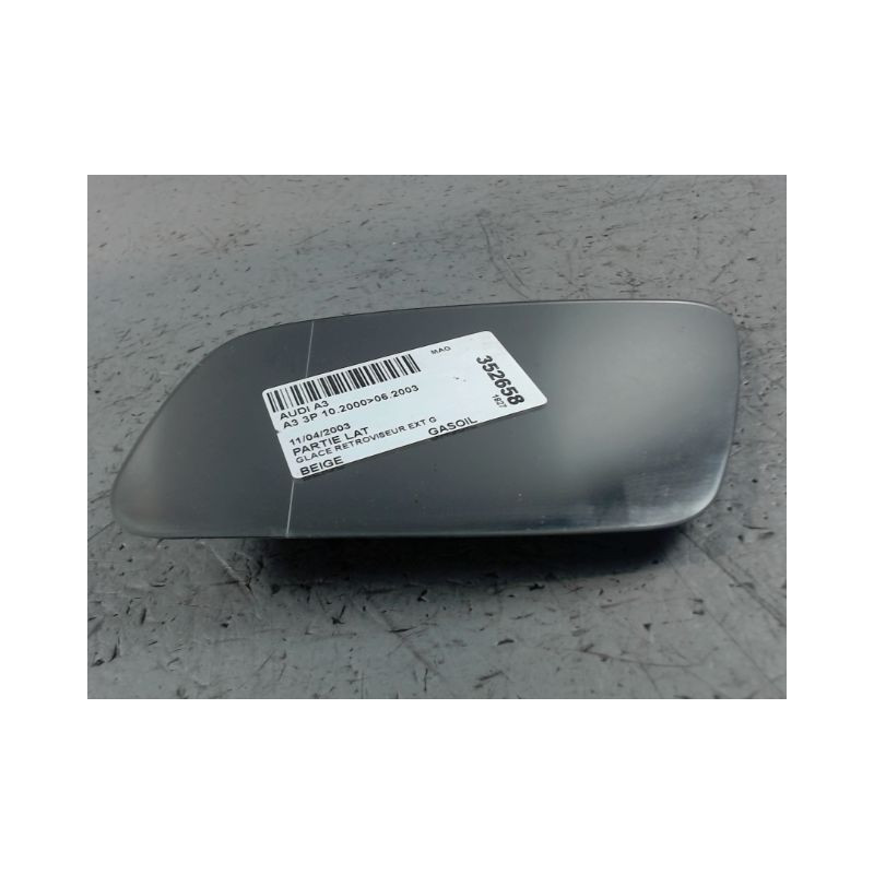 GLACE RETROVISEUR EXT G AUDI A3 2000-2003