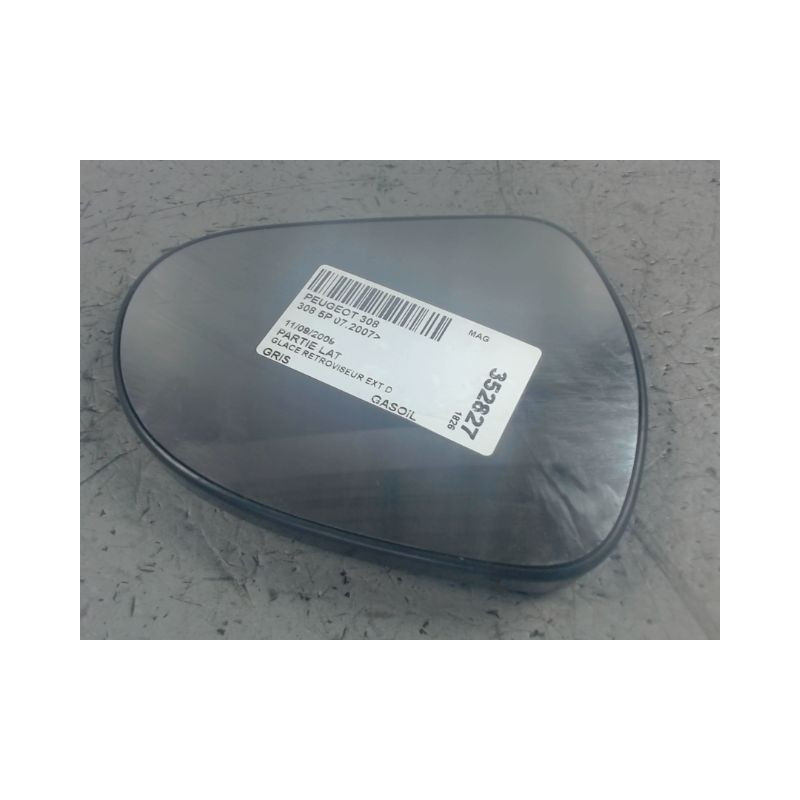 GLACE RETROVISEUR EXT D PEUGEOT 308 2007-