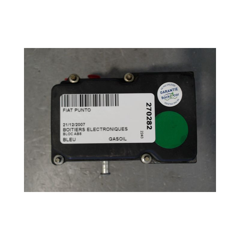 UNITE HYDRAULIQUE ABS FIAT PUNTO