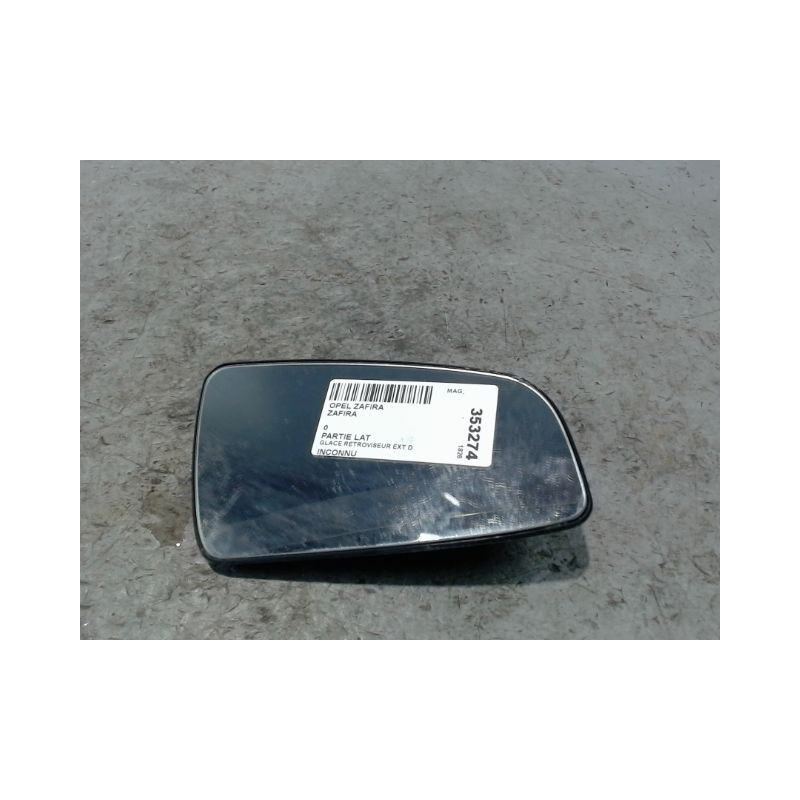 GLACE RETROVISEUR EXT D OPEL ZAFIRA