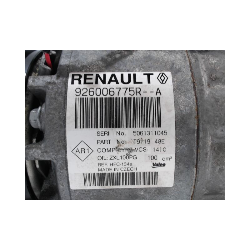 COMPRESSEUR AIR CONDITIONNE DACIA SANDERO 2008-