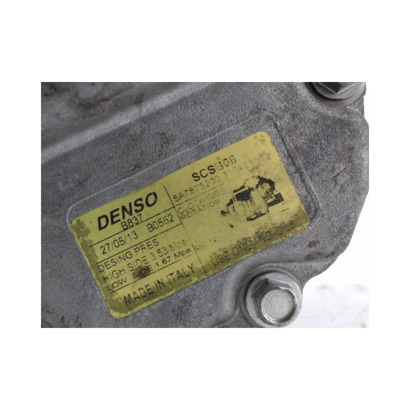 COMPRESSEUR AIR CONDITIONNE FIAT 500 2007-