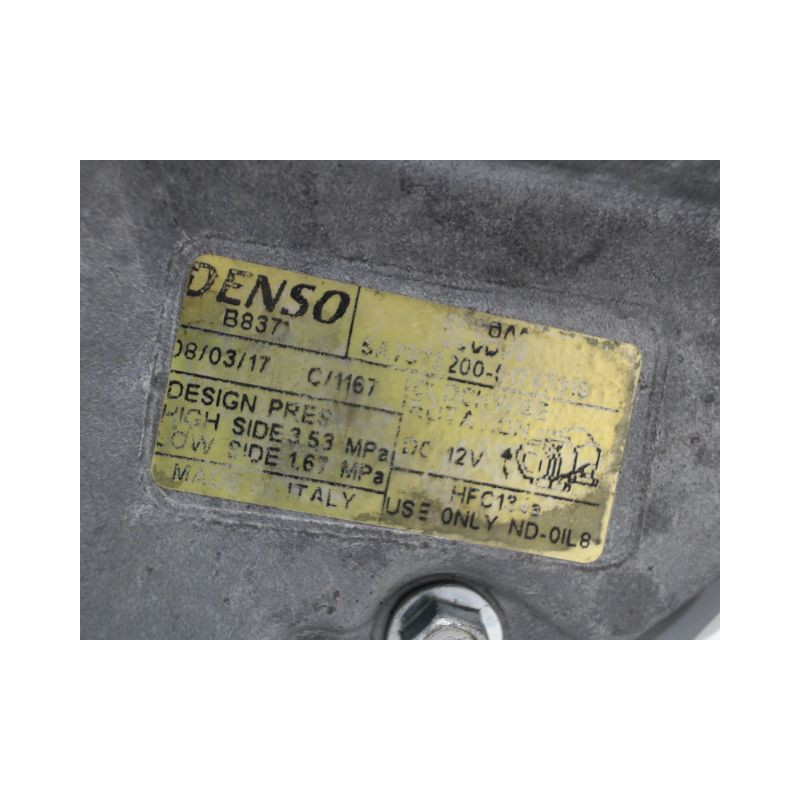 COMPRESSEUR AIR CONDITIONNE FIAT PUNTO 2003-