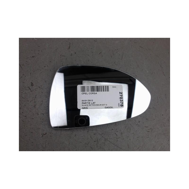 GLACE RETROVISEUR EXT D OPEL CORSA