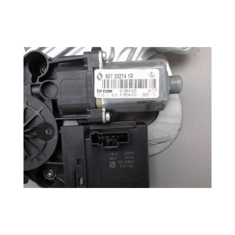MECANISME LEVE-GLACE AVANT DROIT RENAULT MEGANE