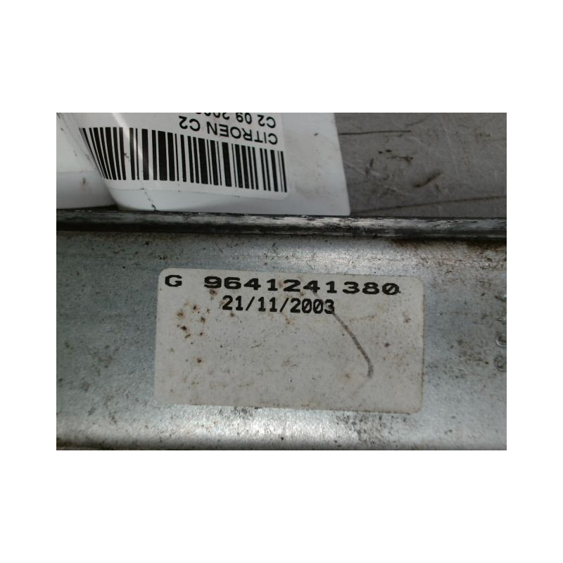 MECANISME+MOTEUR LEVE-GLACE AVANT GAUCHE CITROEN C2 2003-