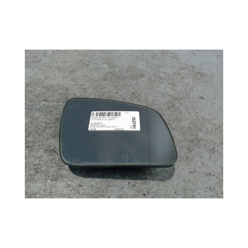 GLACE RETROVISEUR EXT D MERCEDES CLASSE C 2007-