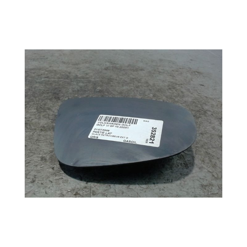 GLACE RETROVISEUR EXT D VOLKSWAGEN GOLF VI 2008-
