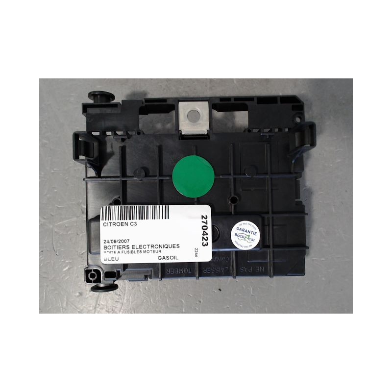 BOITE A FUSIBLES CITROEN C3