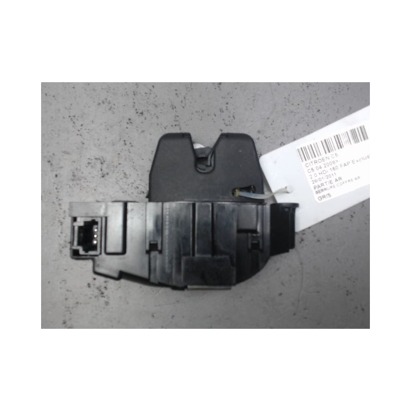 SERRURE COFFRE ARRIERE CITROEN C5 2008-