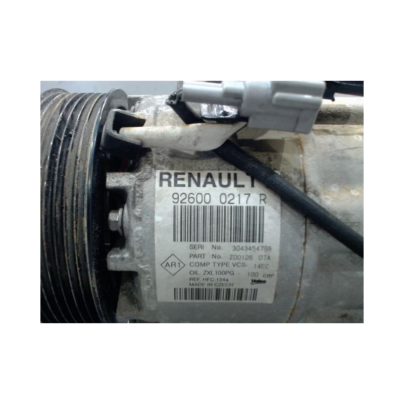 COMPRESSEUR AIR CONDITIONNE RENAULT CLIO