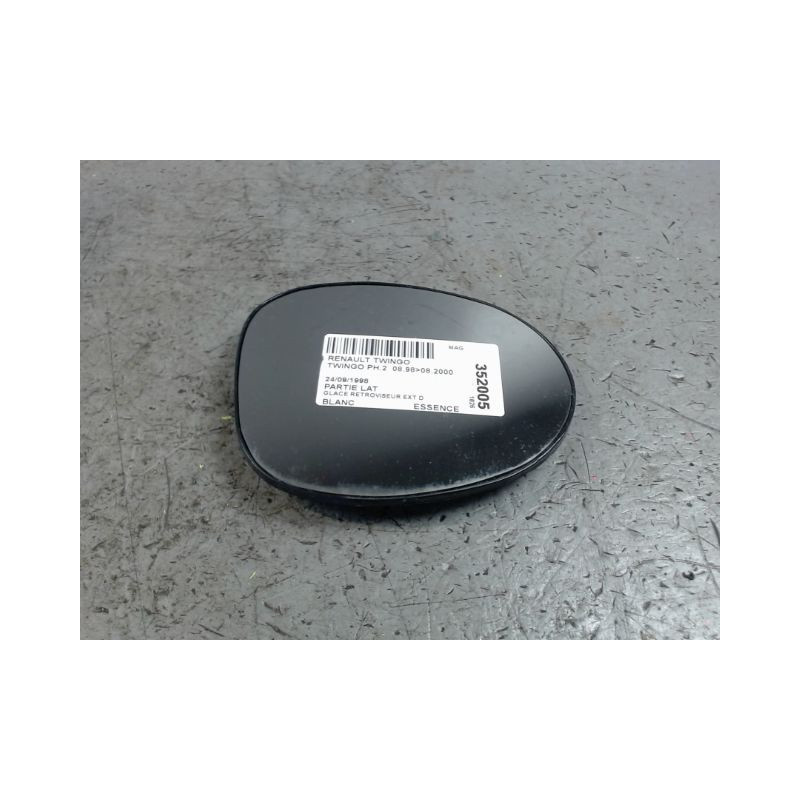 GLACE RETROVISEUR EXT D RENAULT TWINGO PH.2  98-2000