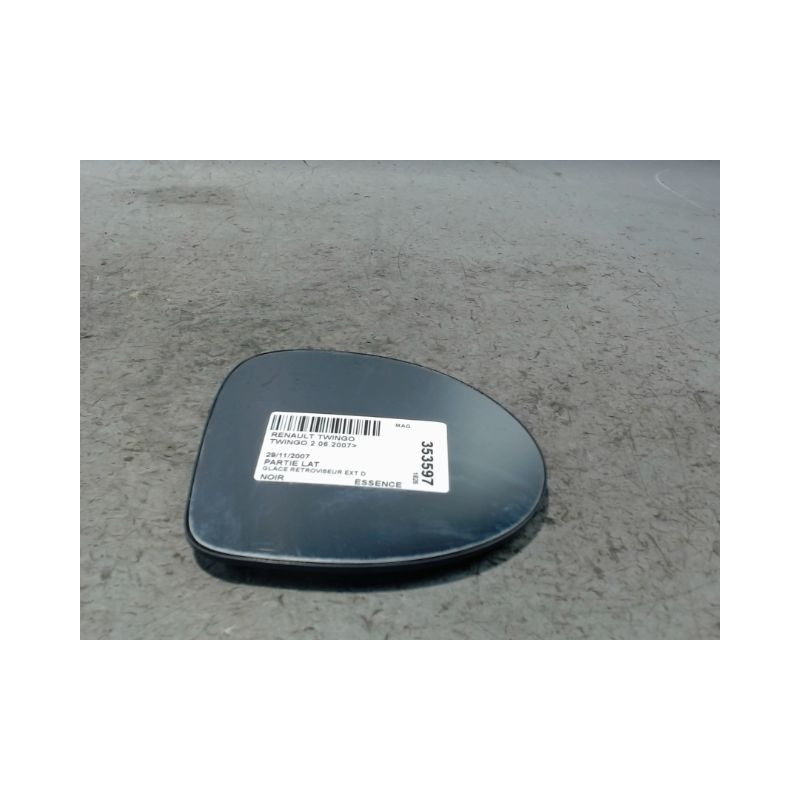 GLACE RETROVISEUR EXT D RENAULT TWINGO 2 2007-