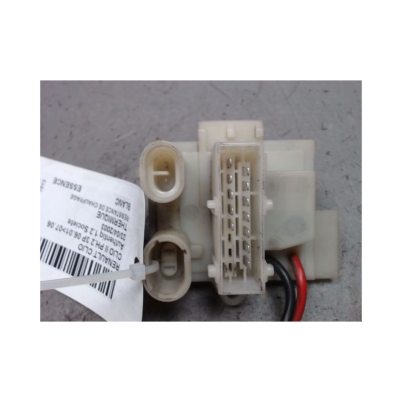 RESISTANCE DE CHAUFFAGE RENAULT CLIO II PH.2 01-06