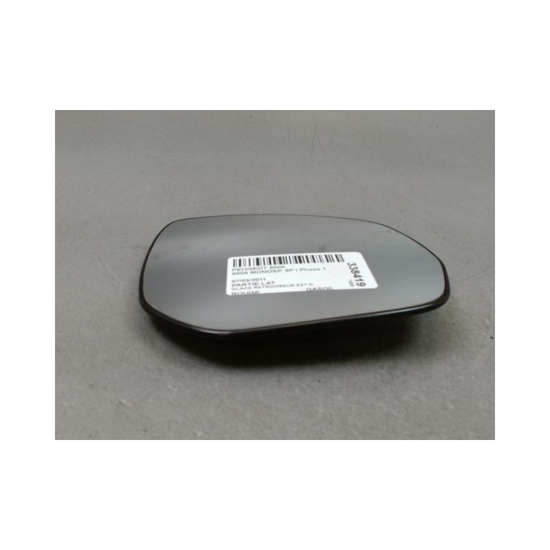 GLACE RETROVISEUR EXT D PEUGEOT 5008 MONOSP. I Phase 1 2009-2013