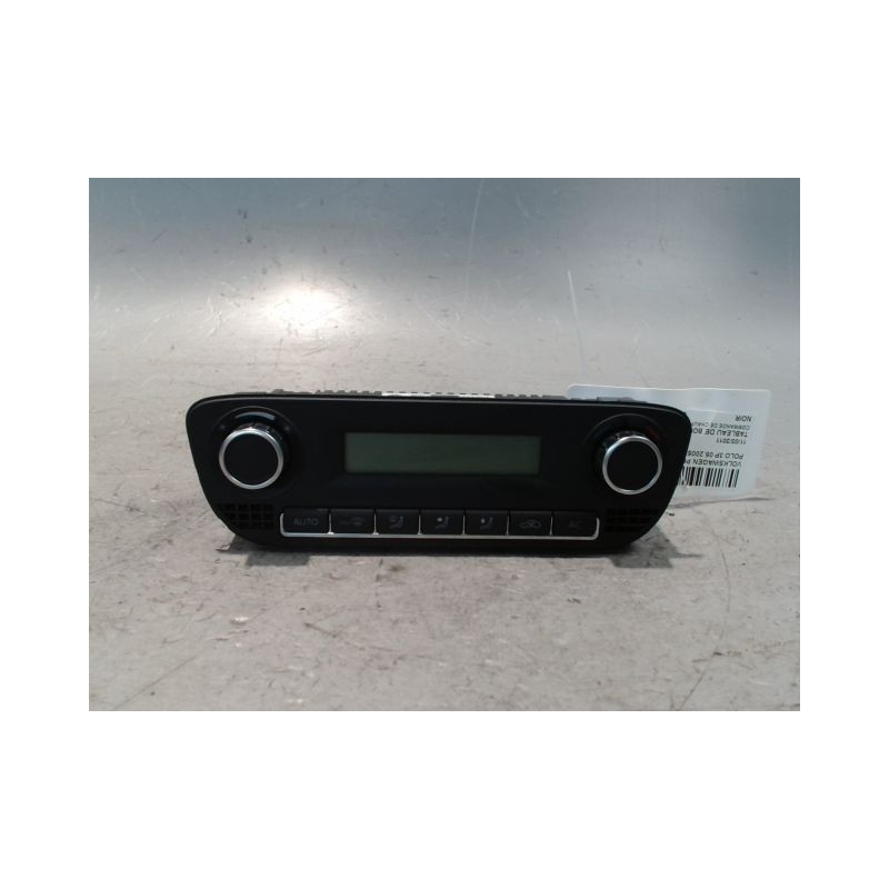 COMMANDE DE CHAUFFAGE VOLKSWAGEN POLO 2005-