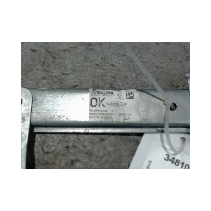 MECANISME LEVE-GLACE AVANT GAUCHE DACIA SANDERO 2008-