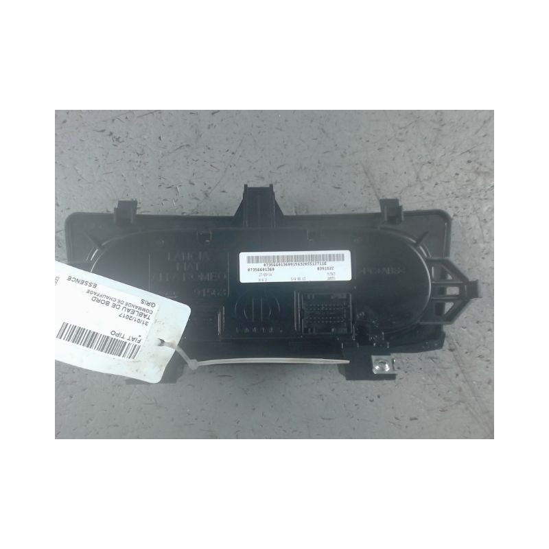 COMMANDE DE CHAUFFAGE FIAT TIPO
