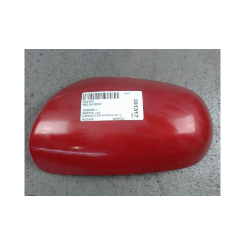 CARENAGE RETROVISEUR EXTERIEUR GAUCHE KIA RIO 2005-