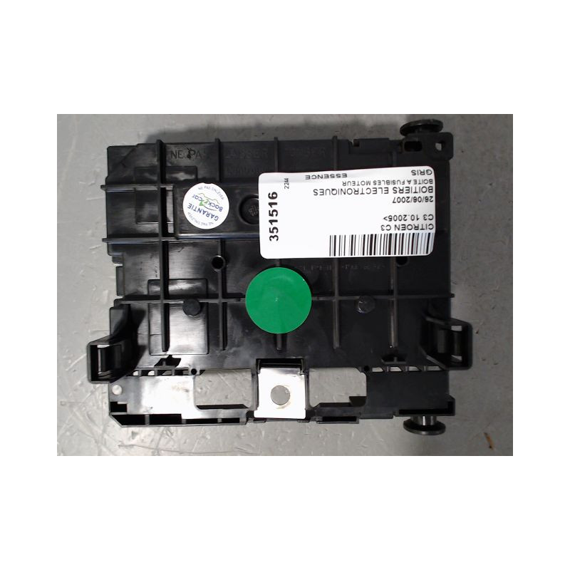 BOITE A FUSIBLES CITROEN C3 2005-
