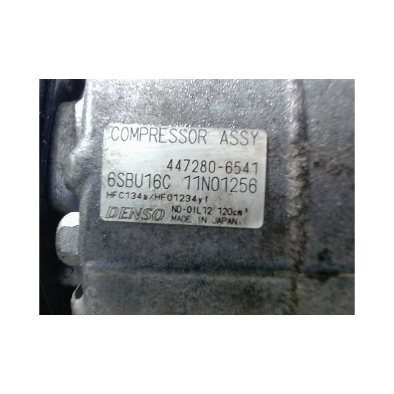 COMPRESSEUR AIR CONDITIONNE MERCEDES CLASSE B 2008-