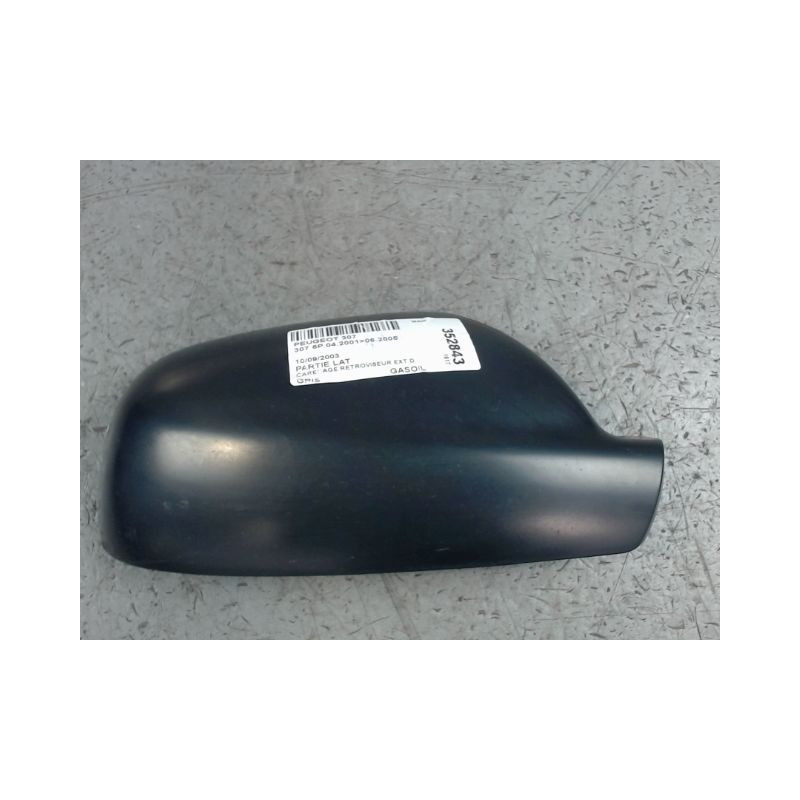 CARENAGE RETROVISEUR EXTERIEUR DROIT PEUGEOT 307 2001-2005