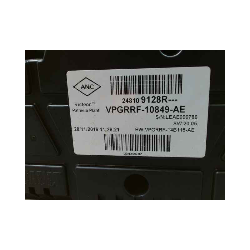 BLOC COMPTEURS RENAULT CLIO IV Phase 1 2012-...