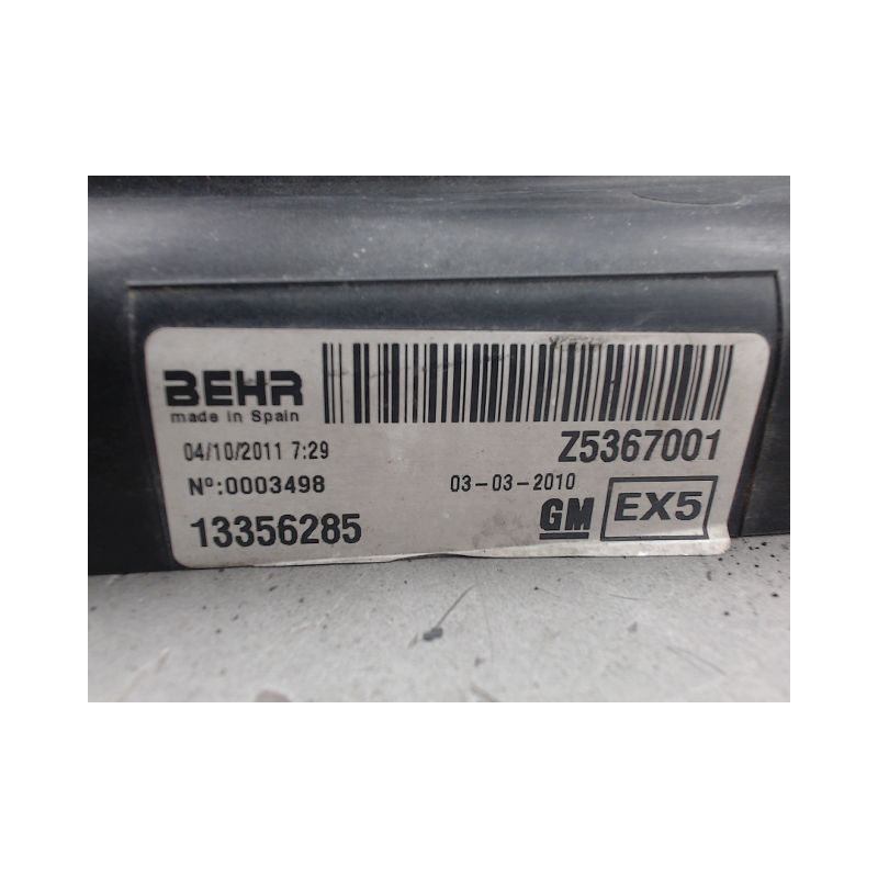 MOTEUR VENTILATEUR RADIATEUR OPEL MERIVA
