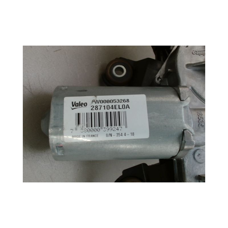 MECANISME ESSUIE-GLACE ARRIERE NISSAN QASHQAI