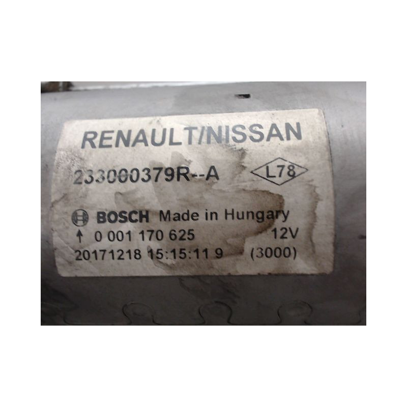 DEMARREUR NISSAN QASHQAI
