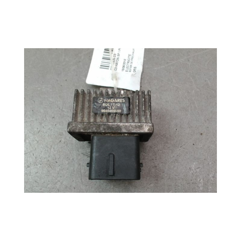 BOITIER DE PRECHAUFFAGE CITROEN C3 I Phase 2 2005-2010
