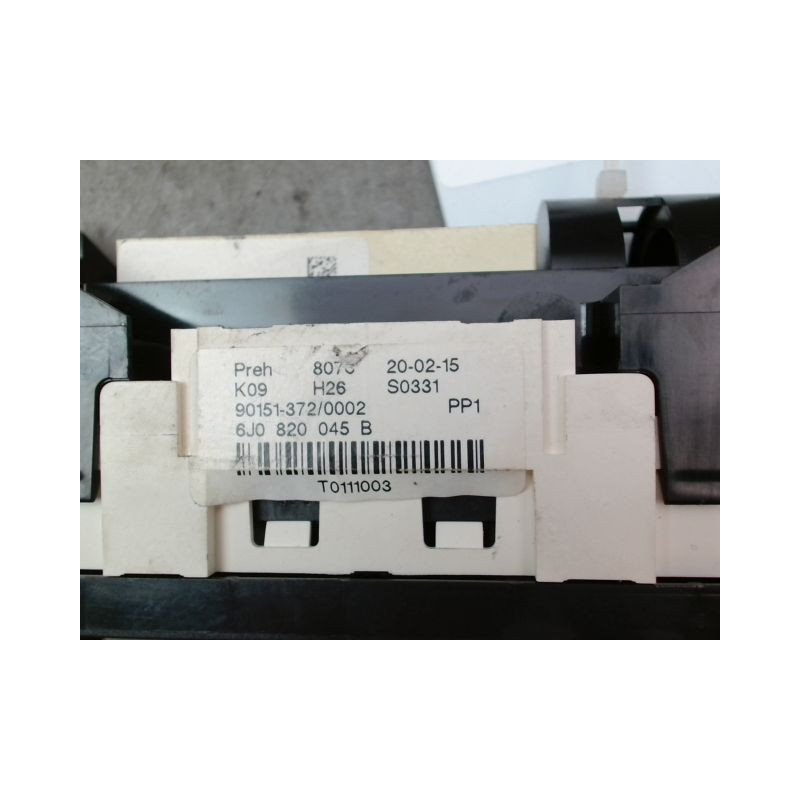 COMMANDE DE CHAUFFAGE SEAT IBIZA IV Phase 2 (6J) 2012-...