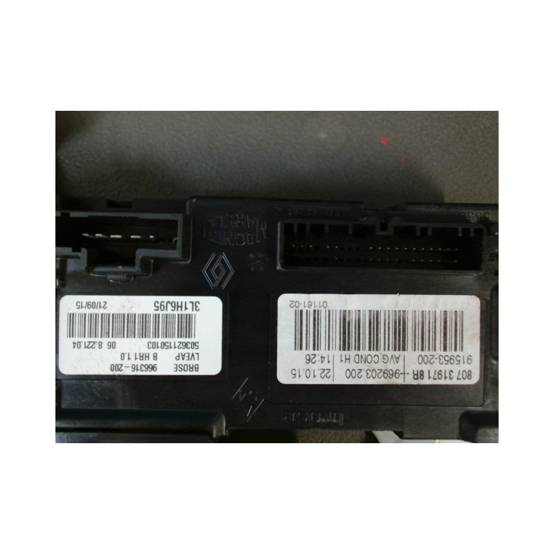 MECANISME+MOTEUR LEVE-GLACE AVANT GAUCHE RENAULT GRAND SCENIC MONOSP. III Phase 2 LONG 2011-2013