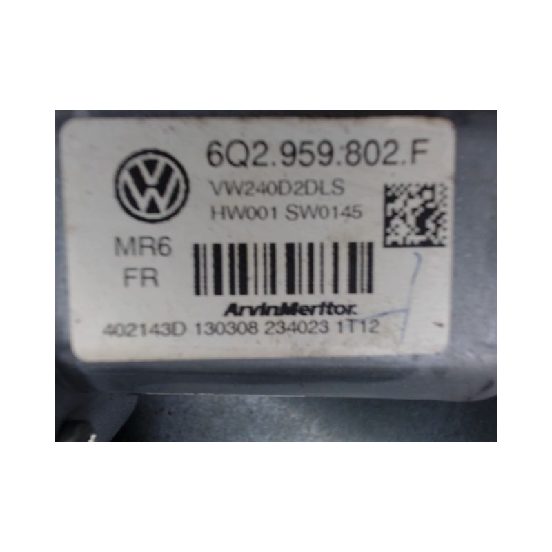 MECANISME LEVE-GLACE AVANT GAUCHE VOLKSWAGEN POLO