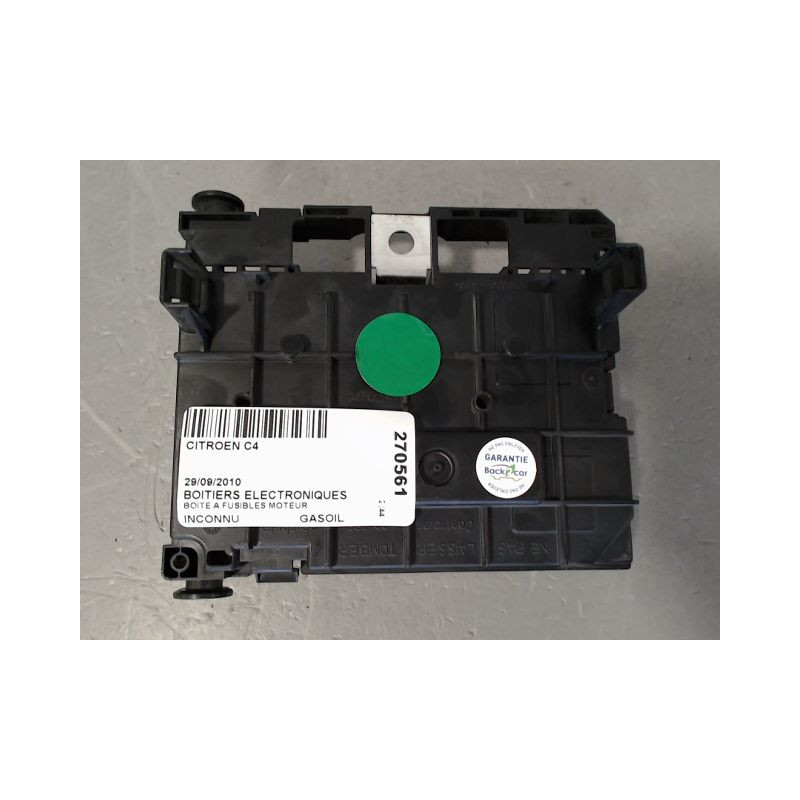 BOITE A FUSIBLES CITROEN C4