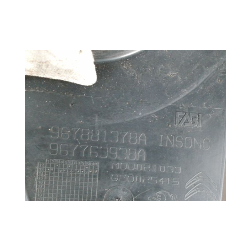PARE-BOUE ARRIERE GAUCHE PEUGEOT 2008