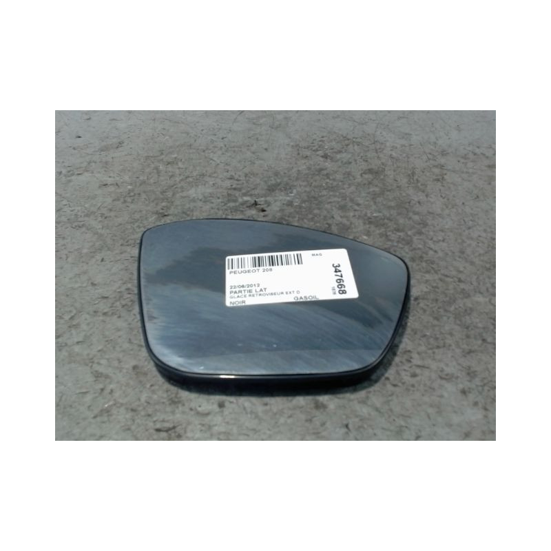 GLACE RETROVISEUR EXT D PEUGEOT 208