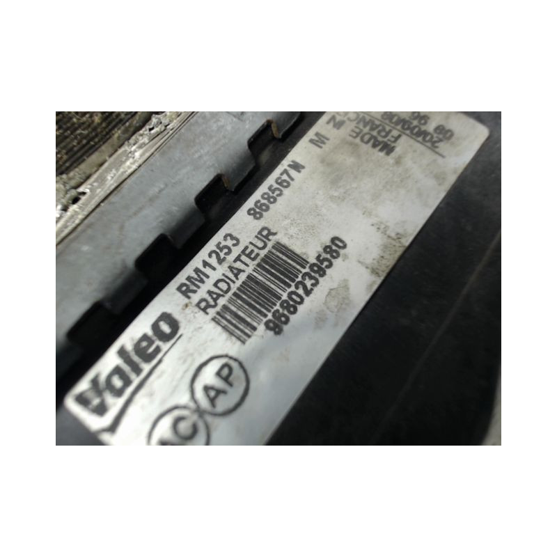 RADIATEUR CITROEN C3