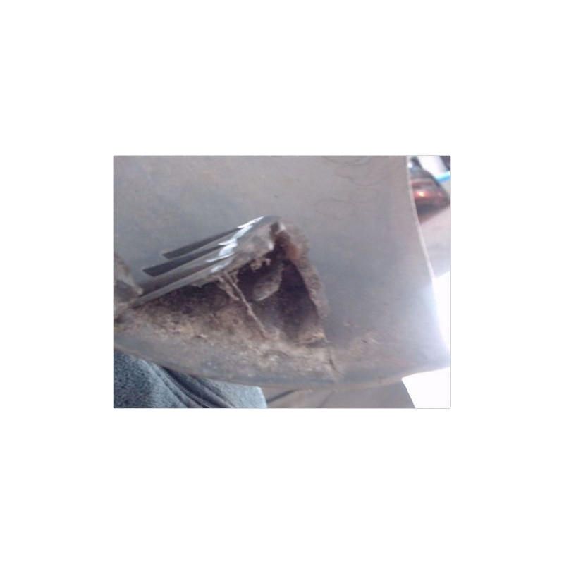 PARE-CHOC AVANT PEUGEOT BOXER 350LH TOLE 2.94-2002