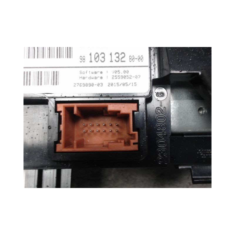 BLOC COMPTEURS CITROEN C4 CACTUS