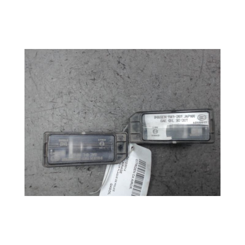ECLAIREUR PLAQUE DE POLICE CITROEN C4 AIRCR.