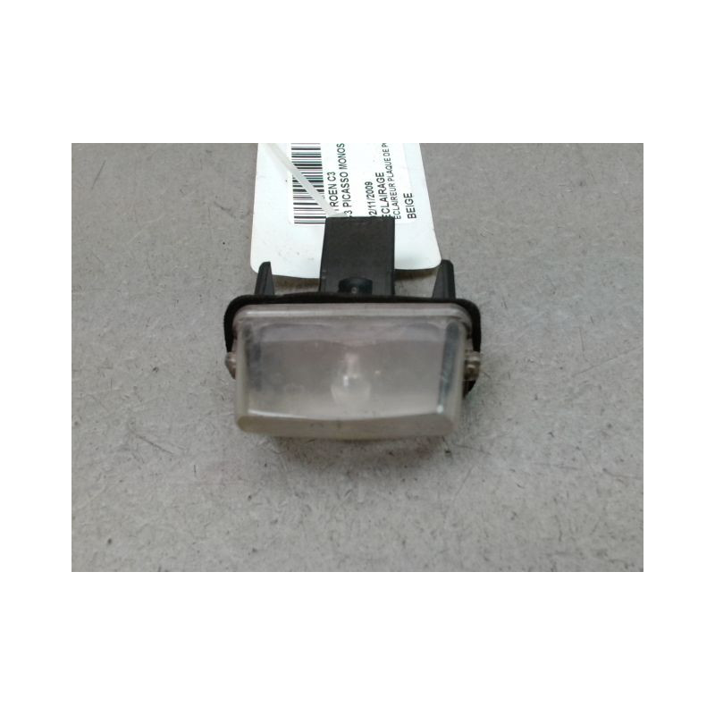 ECLAIREUR PLAQUE DE POLICE CITROEN C3 PICASSO MONOSP. Phase 1 2009-2012