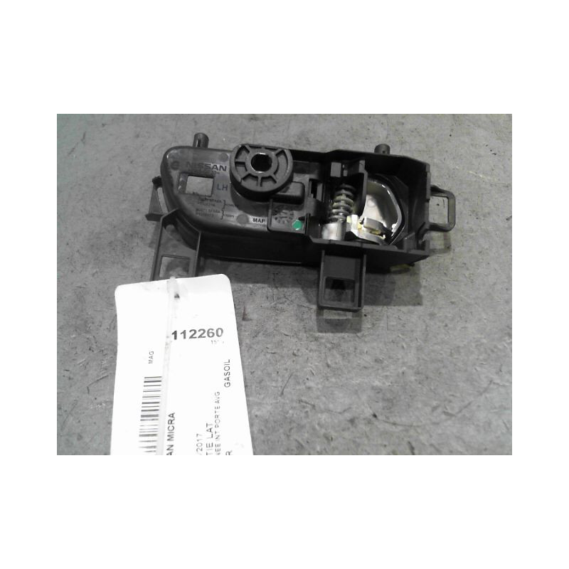 POIGNEE INTERIEURE PORTE AVANT GAUCHE NISSAN MICRA