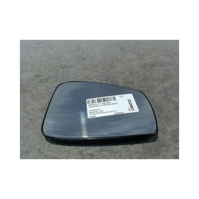 GLACE RETROVISEUR EXT D RENAULT LAGUNA III CPÉ 2008-