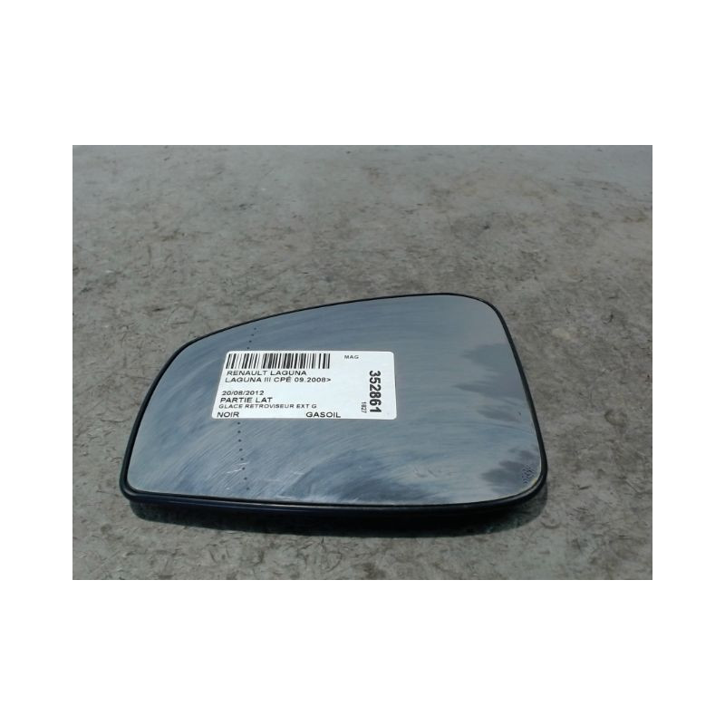 GLACE RETROVISEUR EXT G RENAULT LAGUNA III CPÉ 2008-